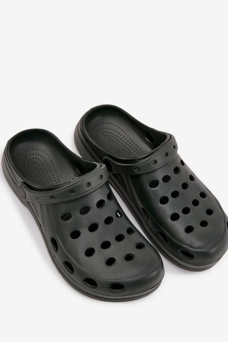 Clearance Boto Męskie Klapki Sandały Do Ogrodu Basen Zielone Zielony