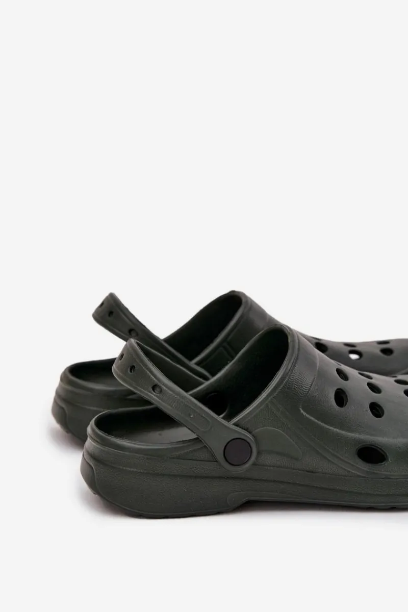 Clearance Boto Męskie Klapki Sandały Do Ogrodu Basen Zielone Zielony