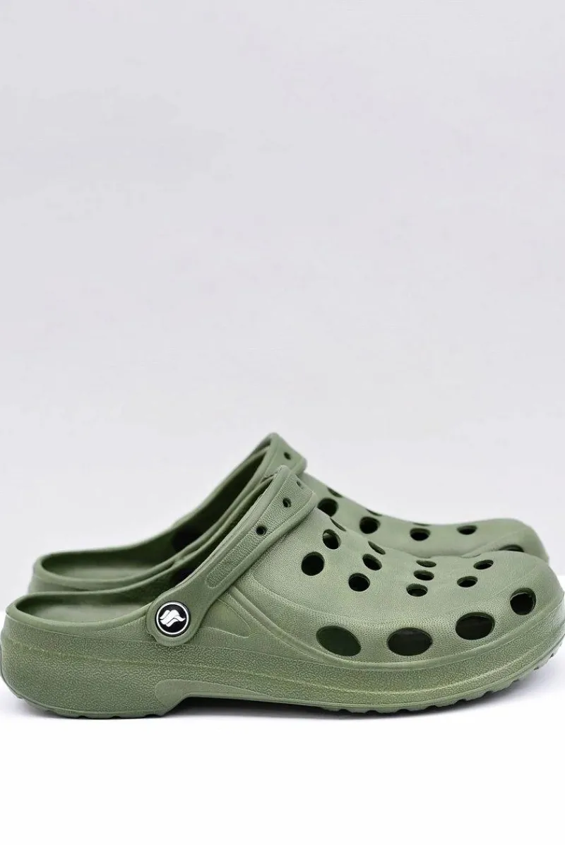 Clearance Boto Męskie Klapki Sandały Do Ogrodu Basen Zielone Zielony