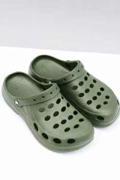 Clearance Boto Męskie Klapki Sandały Do Ogrodu Basen Zielone Zielony