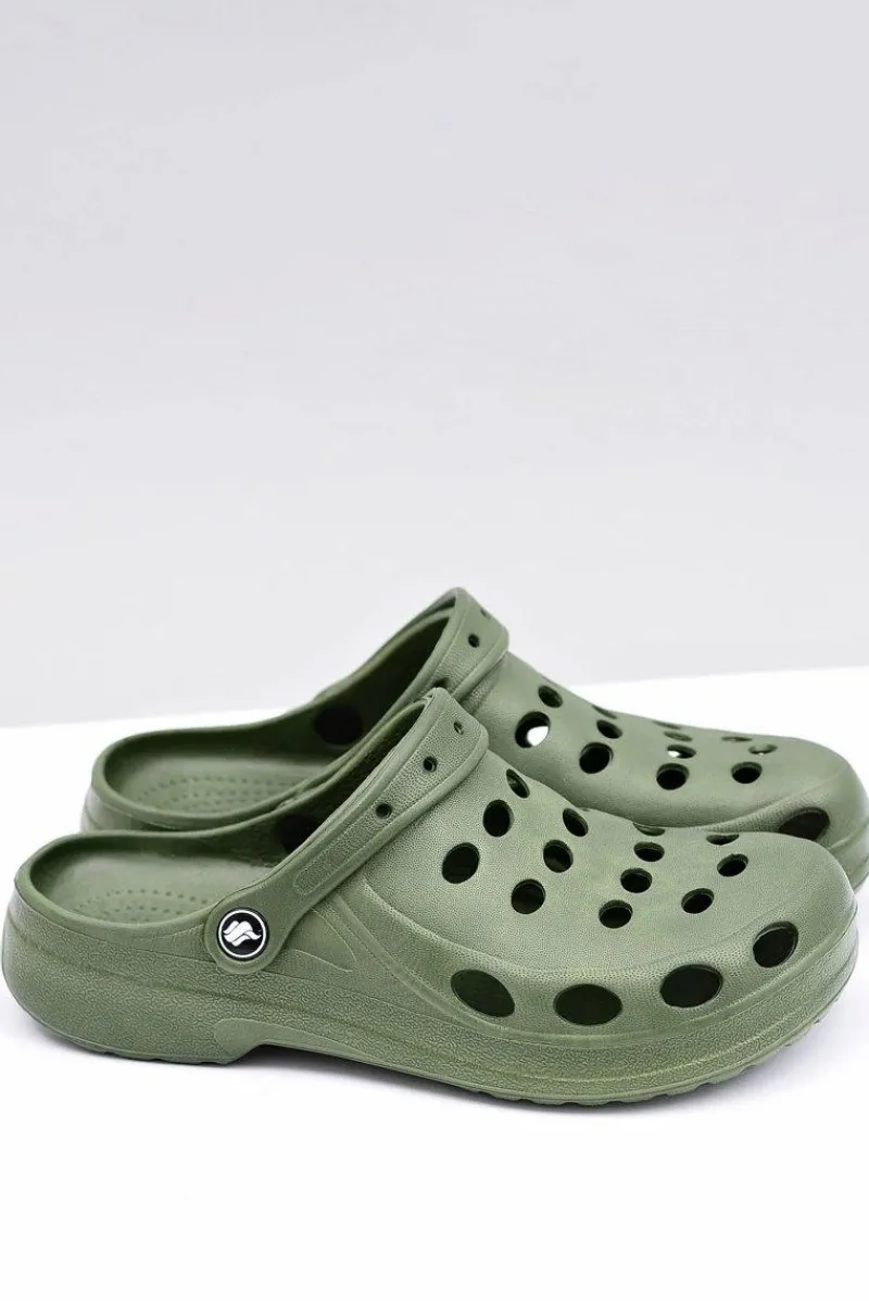 Clearance Boto Męskie Klapki Sandały Do Ogrodu Basen Zielone Zielony