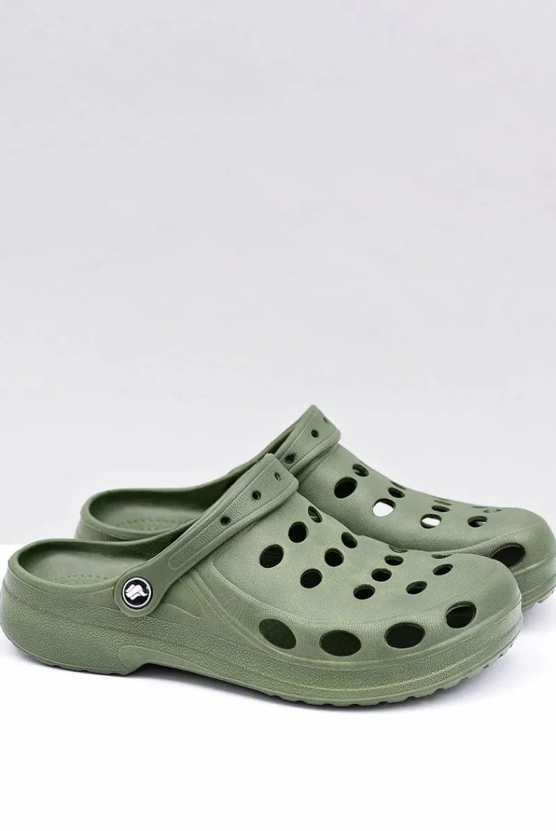 Clearance Boto Męskie Klapki Sandały Do Ogrodu Basen Zielone Zielony