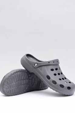 Outlet Męskie Klapki Sandały Ogrodowe Basen Szare Męskie Klapki Męskie Klasyczne