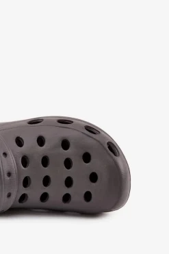 Outlet Męskie Klapki Sandały Ogrodowe Basen Szare Męskie Klapki Męskie Klasyczne