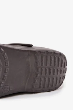 Outlet Męskie Klapki Sandały Ogrodowe Basen Szare Męskie Klapki Męskie Klasyczne