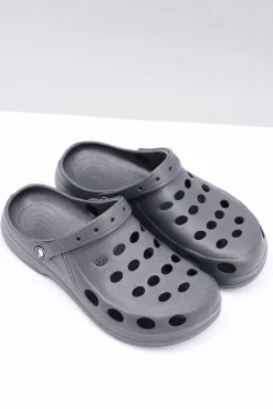 Outlet Męskie Klapki Sandały Ogrodowe Basen Szare Męskie Klapki Męskie Klasyczne