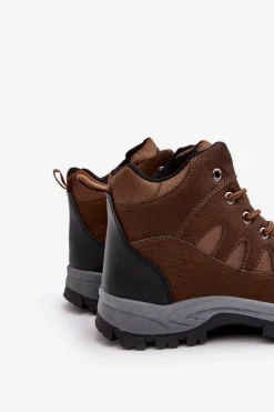 Hot Męskie Klasyczne Buty Trekkingowe Brązowe Gometti Męskie Obuwie Trekkingowe Męskie|Obuwie Sportowe Męskie