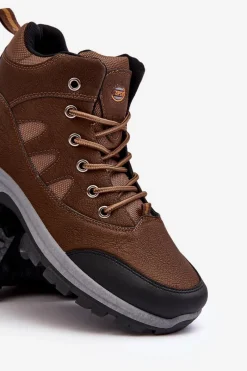 Hot Męskie Klasyczne Buty Trekkingowe Brązowe Gometti Męskie Obuwie Trekkingowe Męskie|Obuwie Sportowe Męskie