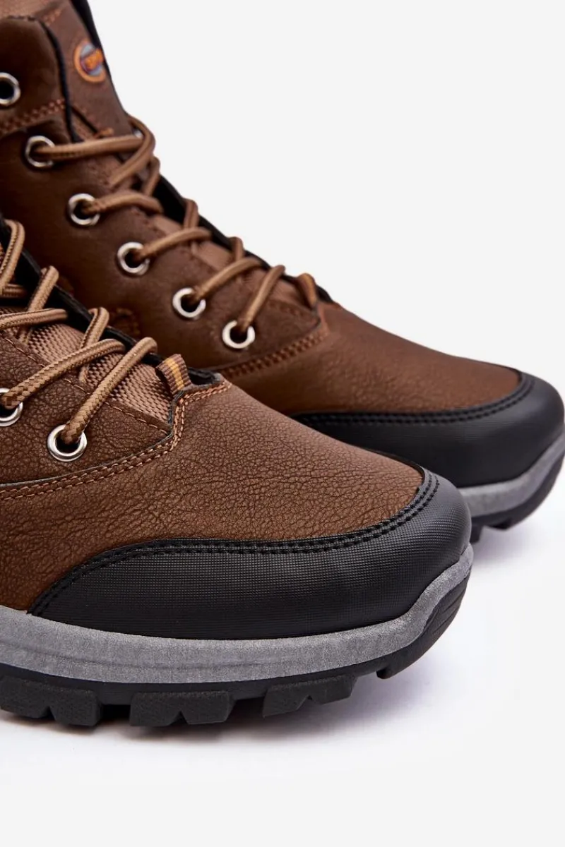 Hot Męskie Klasyczne Buty Trekkingowe Brązowe Gometti Męskie Obuwie Trekkingowe Męskie|Obuwie Sportowe Męskie