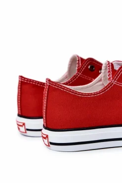Trampki Męskie Cross Jeans|Trampki Niskie></noscript>Cross Jeans Męskie Klasyczne Trampki JJ1R4002C Czerwone