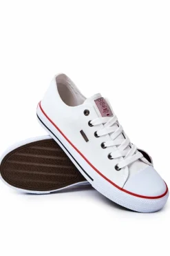 Clearance Cross Jeans Męskie Klasyczne Trampki JJ1R4001C Białe