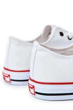 Clearance Cross Jeans Męskie Klasyczne Trampki JJ1R4001C Białe