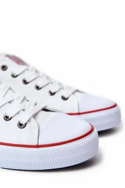 Clearance Cross Jeans Męskie Klasyczne Trampki JJ1R4001C Białe