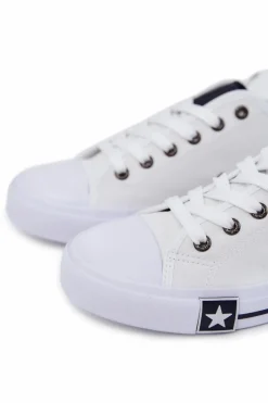 Clearance Męskie Niskie Trampki Big Star JJ174137 Białe Męskie Trampki Męskie Big Star|Trampki Niskie