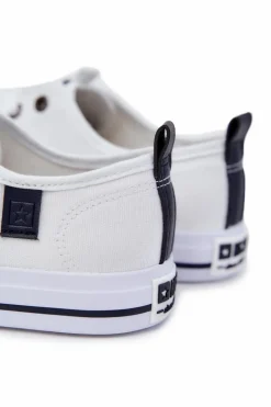 Clearance Męskie Niskie Trampki Big Star JJ174137 Białe Męskie Trampki Męskie Big Star|Trampki Niskie