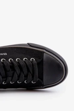 Best Męskie Niskie Trampki Big Star NN174005 Czarne Męskie Trampki Męskie Big Star|Trampki Niskie