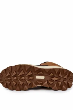 Discount Męskie Ocieplane Botki Trapery LCJ-22-01-1390 Camel Męskie Botki Męskie