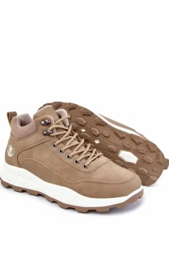 New Męskie Ocieplane Buty Trekkingowe Trapery Beżowe Otto Męskie Obuwie Trekkingowe Męskie|Botki Męskie