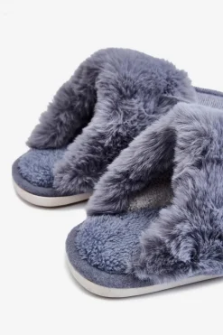 Boto Męskie Ocieplane Papcie Granatowe Marcus