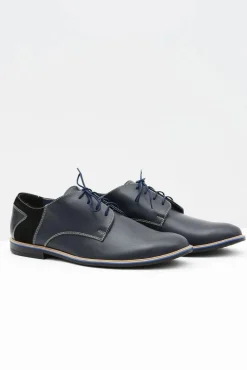 Bednarek Polish Shoes|Półbuty Casual>Boto Męskie Półbuty Bednarek Eleganckie Skórzane Granatowe Biagio