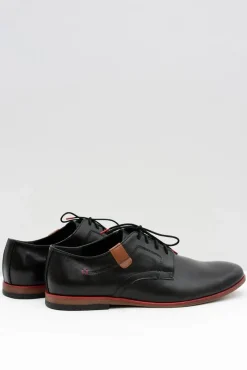 Clearance Męskie Półbuty Bednarek Eleganckie Skórzane Czarne Nikolas Męskie Bednarek Polish Shoes|Półbuty Casual