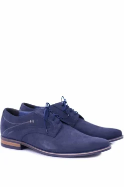 Online Męskie Półbuty Bednarek Eleganckie Skórzane Zamszowe Granatowe Eligio Męskie Bednarek Polish Shoes|Półbuty Casual
