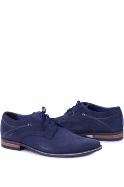 Online Męskie Półbuty Bednarek Eleganckie Skórzane Zamszowe Granatowe Eligio Męskie Bednarek Polish Shoes|Półbuty Casual