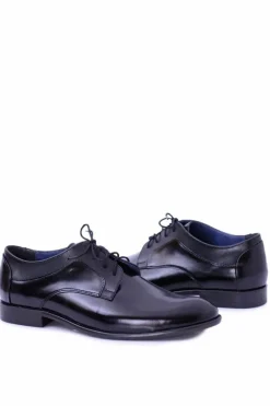 Bednarek Polish Shoes|Półbuty Eleganckie>Boto Męskie Półbuty Bednarek Eleganckie Skórzane Wizytowe Czarne Maksim