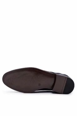Discount Boto Męskie Półbuty Bednarek Eleganckie Skórzane Wizytowe Czarne Midas