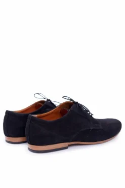 New Męskie Półbuty Bednarek Nubukowe Ażurowe Czarne Hermes Męskie Bednarek Polish Shoes|Półbuty Casual