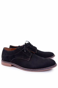 Sale Boto Męskie Półbuty Bednarek Nubukowe 654 Czarne