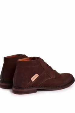 Best Boto Męskie Skórzane Botki Trzewiki BEDNAREK Brązowe