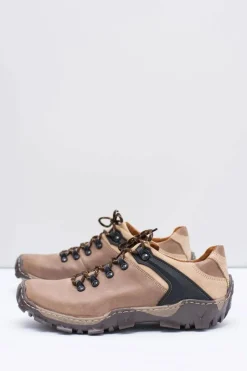 Hot Męskie Skórzane Brązowe Półbuty Trekkingowe Bednarek Męskie Obuwie Trekkingowe Męskie