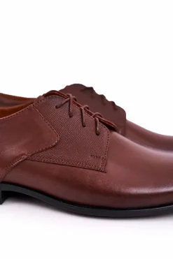 Best Męskie Skórzane Mokasyny BEDNAREK Brązowe Damskie Bednarek Polish Shoes|Mokasyny Sznurowane