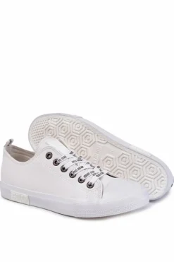 New Męskie Skórzane Trampki Big Star KK174052 Białe Męskie Trampki Męskie Big Star|Trampki Niskie