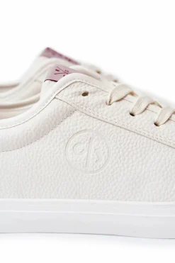 Sale Męskie Skórzane Trampki JJ1R4023C Białe Męskie Trampki Męskie Cross Jeans|Trampki Niskie