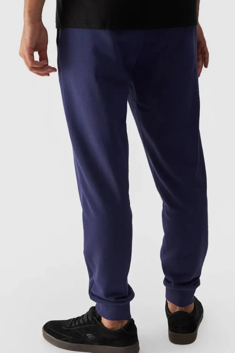 New 4F Męskie Spodnie Dresowe Joggery WMM00TTROM0942-31S Granatowe