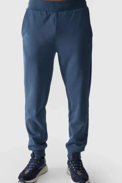 New Męskie Spodnie Dresowe Joggery WMM00TTROM0942-32S Niebieskie Męskie Spodnie Męskie|Odzież 4F