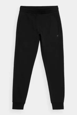 New 4F Męskie Spodnie Dresowe Joggery WMM00TTROM0942-20S Czarne