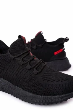 Trampki Męskie Big Star|Obuwie Sportowe Męskie></noscript>Big Star Shoes Męskie Sportowe Buty Big Star HH174273 Czarne