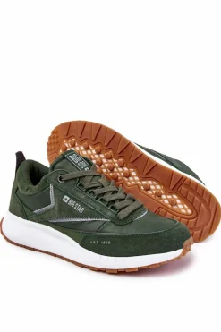 Online Big Star Shoes Męskie Sportowe Buty Big Star KK174020 Zielone