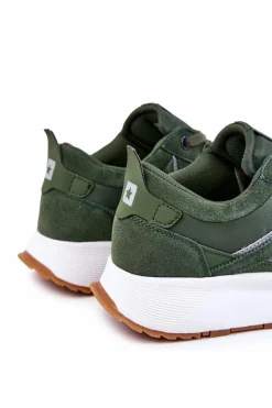 Online Big Star Shoes Męskie Sportowe Buty Big Star KK174020 Zielone