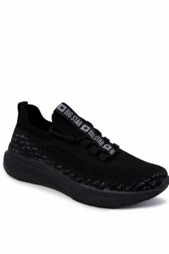 Online Big Star Shoes Męskie Sportowe Buty Big Star JJ174167 Czarne