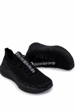 Online Big Star Shoes Męskie Sportowe Buty Big Star JJ174167 Czarne