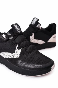 Męskie Sportowe Buty Memory Foam Big Star HH174236 Czarne Męskie Trampki Męskie Big Star|Obuwie Sportowe Męskie