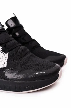 Męskie Sportowe Buty Memory Foam Big Star HH174236 Czarne Męskie Trampki Męskie Big Star|Obuwie Sportowe Męskie