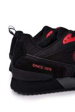 Trampki Męskie Big Star|Obuwie Sportowe Męskie></noscript>Big Star Shoes Męskie Sportowe Buty Memory Foam Big Star HH174241 Czarne