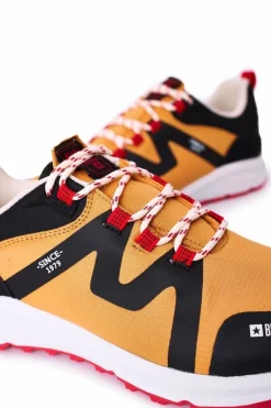 Best Big Star Shoes Męskie Sportowe Buty Memory Foam Big Star HH174087 Camel