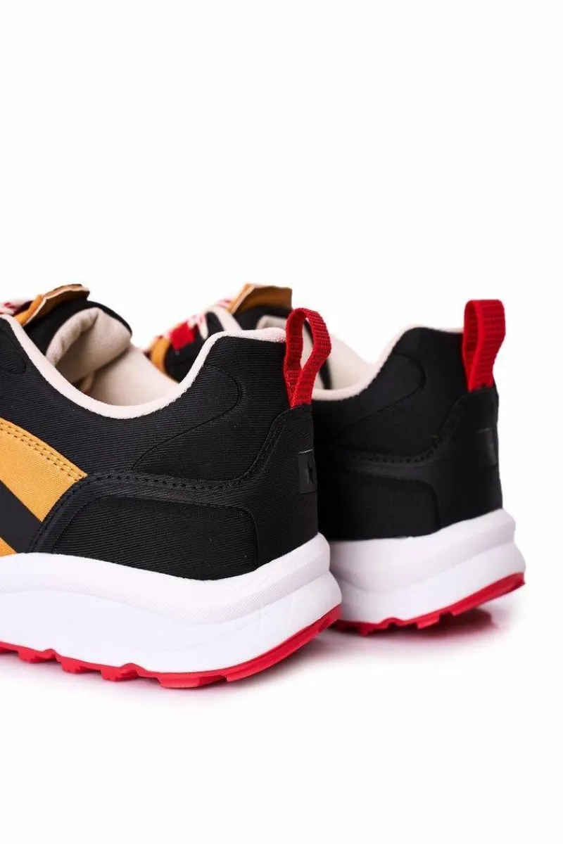 Best Big Star Shoes Męskie Sportowe Buty Memory Foam Big Star HH174087 Camel