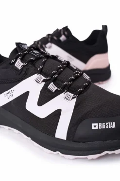 Trampki Męskie Big Star|Obuwie Sportowe Męskie></noscript>Big Star Shoes Męskie Sportowe Buty Memory Foam Big Star HH174088 Czarne